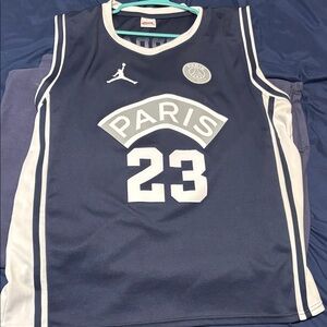 Nike Paris Jersey - Navy and White